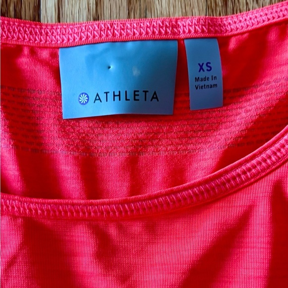 ATHLETA Women’s Orange/Red Racer Back Tank Size XS - Picture 2 of 7